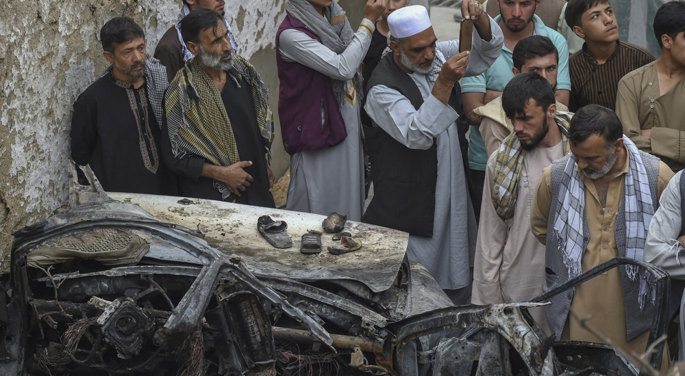 Enraged Afghans on US drone strike: They killed innocent kids, not Daesh bombers