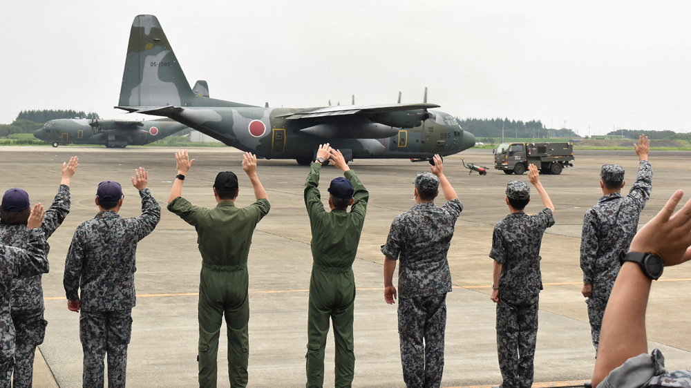 Japanese ministry demands record military budget over 'security threats'