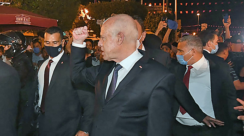 Tunisia’s president launches new round of dismissals
