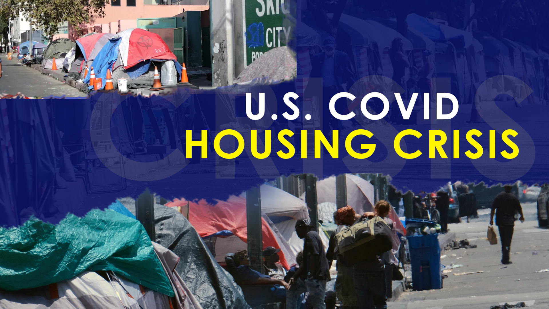 US homelessness, housing crisis