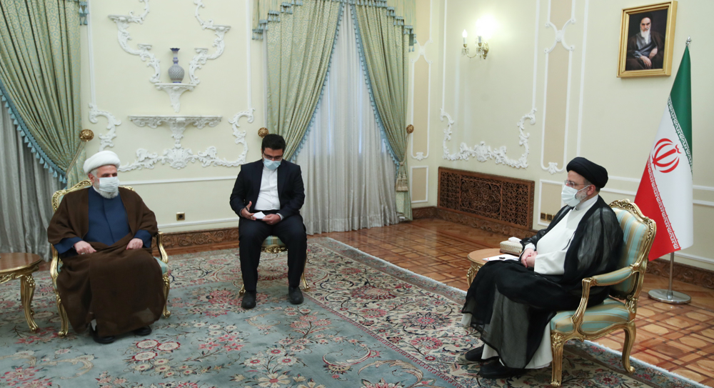Hezbollah ‘effective deterrence’ against Zionists, Takfiris: Raeisi