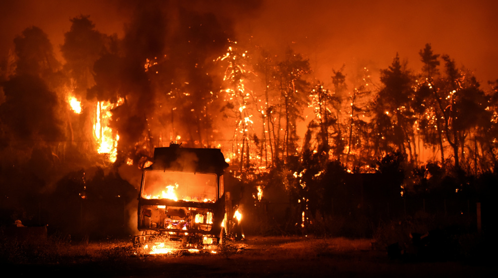 Greece battles wildfires for fifth day in 'nightmarish summer'