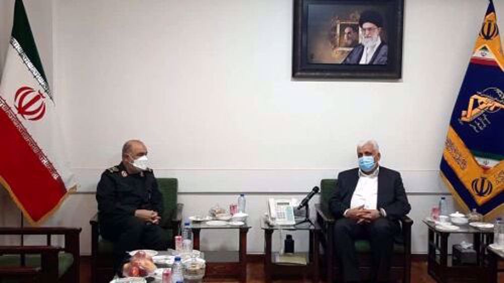IRGC stresses support for Hashd al-Sha’abi in fighting occupation