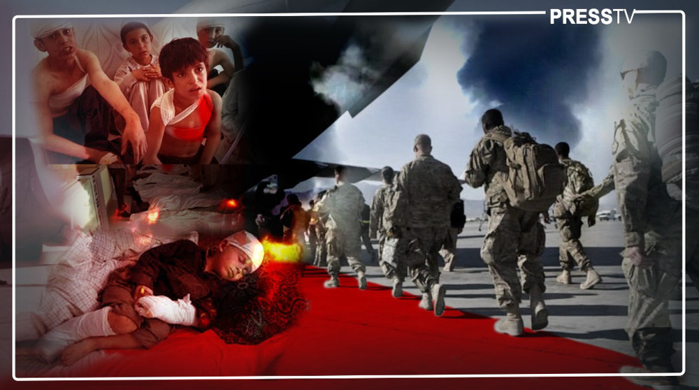 There is no flag big enough to hide the shame of the West's crimes in Afghanistan