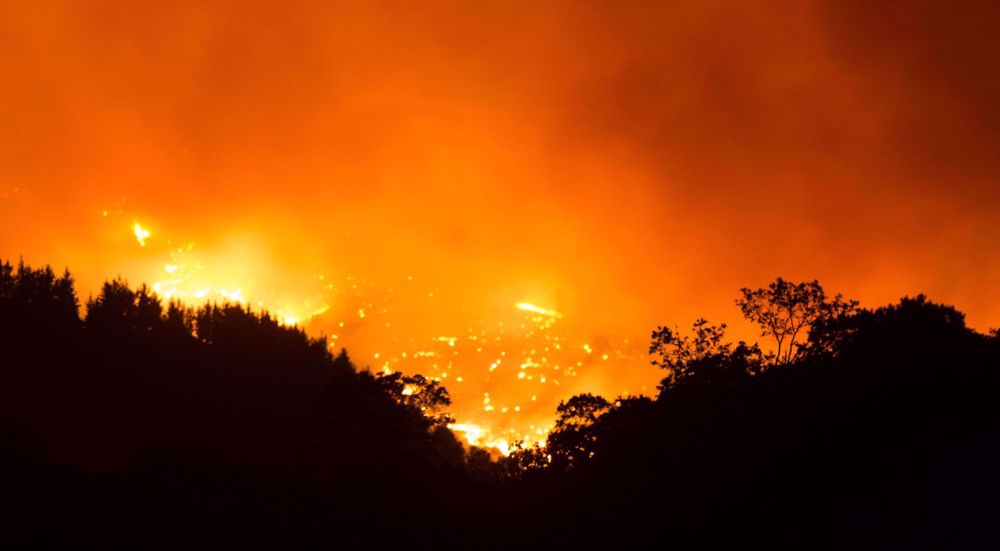 Spanish wildfire blazes for sixth day