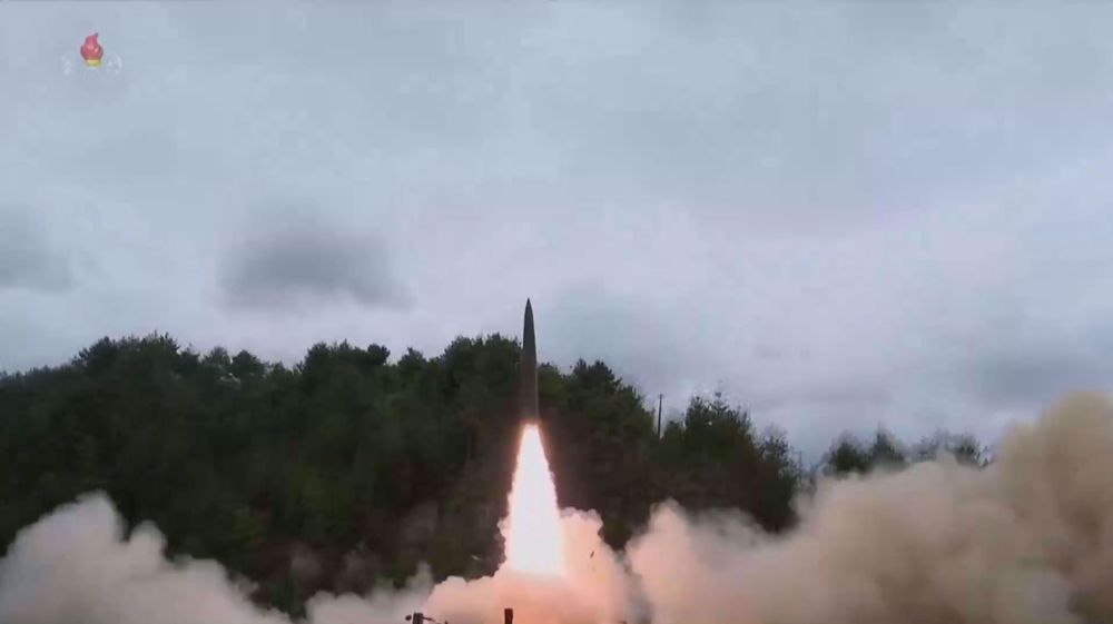 North Korea shows off new railway-borne missile system 
