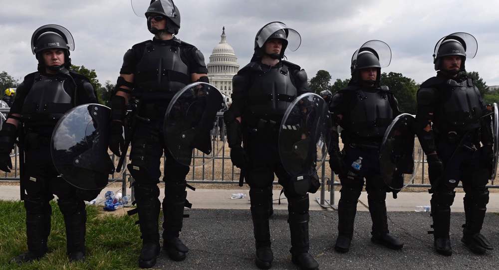 Amid high security, Trump supporters rally at US Capitol