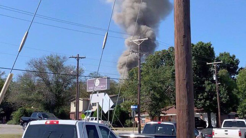 Military aircraft crashes into Texas residential area