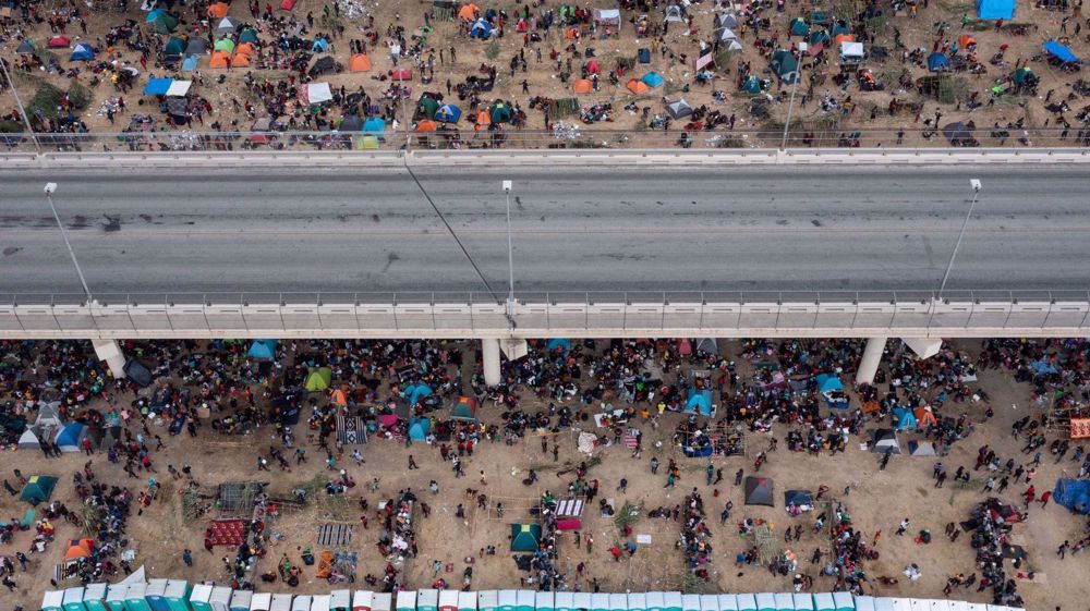 Trump says US becoming ‘cesspool of humanity’ over border crisis