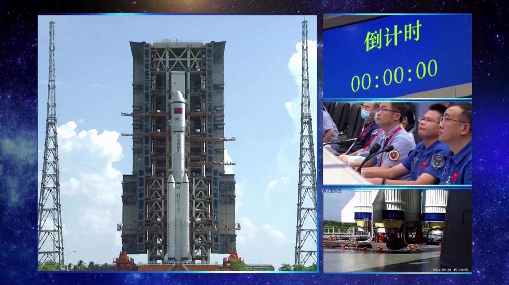 China launches Tianzhou-3 cargo craft for space station supplies