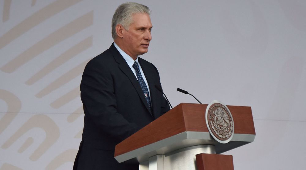 Cuba president blasts US foreign policy, Afghanistan destruction 