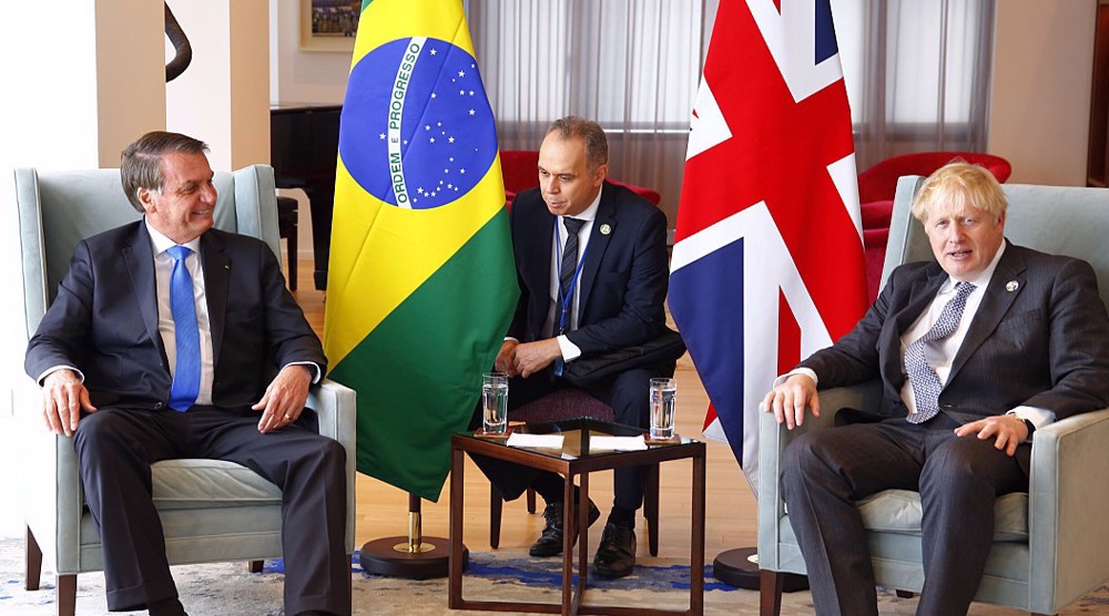 Brazil’s Bolsonaro: UK PM has asked for ‘emergency’ food deal