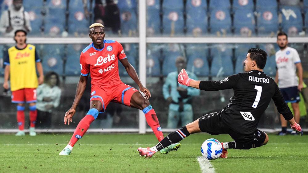 Serie A: Sampdoria 0-4 Napoli