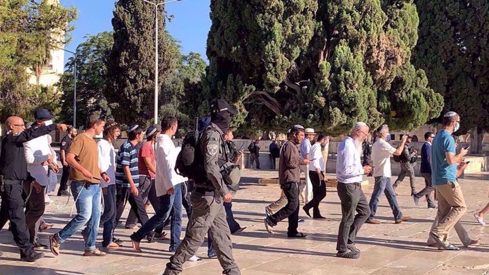 Israeli settlers step up provocative actions in al-Aqsa Mosque compound