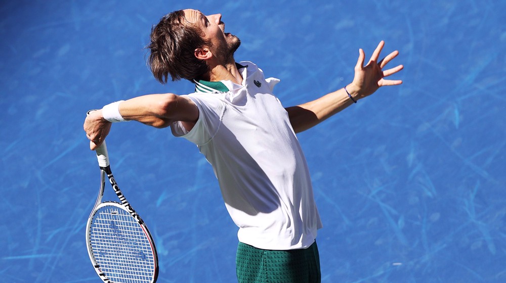 US Open: Medvedev tops van de Zandschulp​​​​​​​