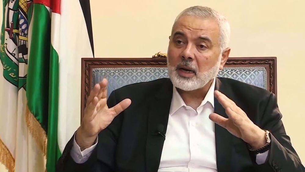 Haniyeh: Zionist enemy has no future on Palestinian land