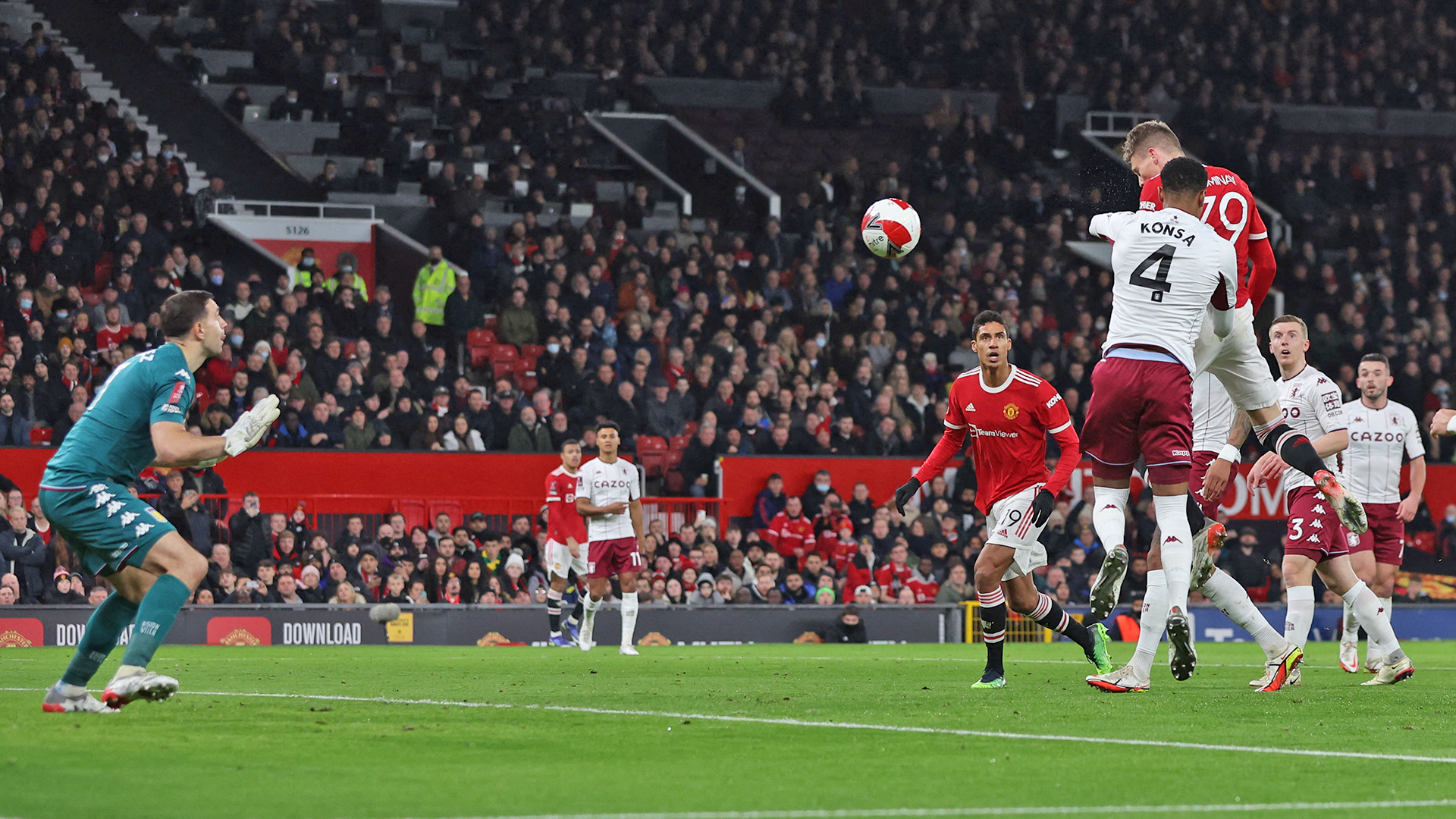 FA Cup: United reach 4th round with 1-0 win over Villa 