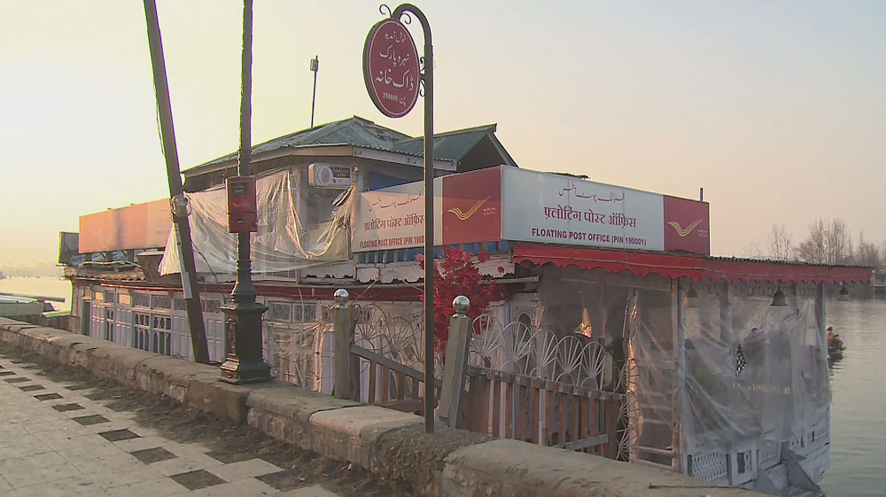 Indian-controlled Kashmir has world's only floating post office