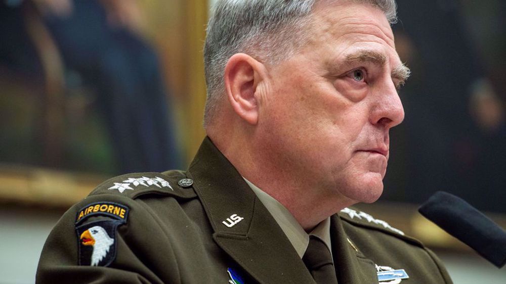 Top US general Milley tests positive for COVID-19