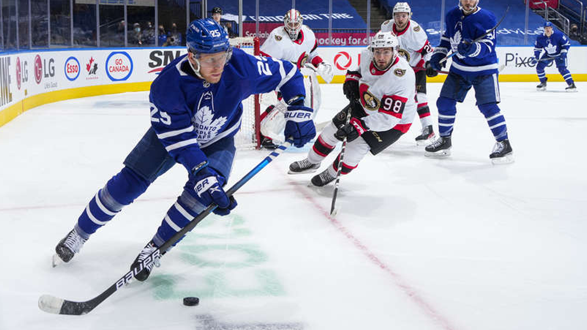 NHL: Toronto Maple Leafs 6-0 Ottawa Senators 