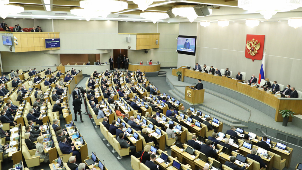 US in ‘weakest position’ due to resistance of nations, Raeisi tells Russia’s Duma