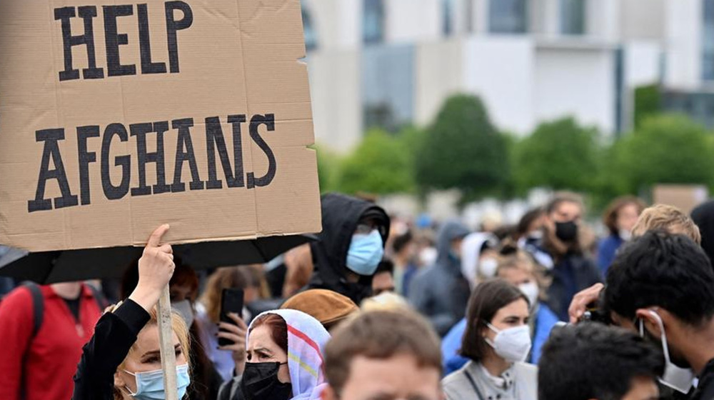 Diaspora protest raises awareness about Afghanistan