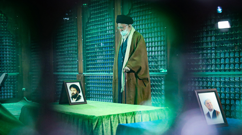 Leader visits Imam Khomeini's mausoleum as Iran begins celebrations
