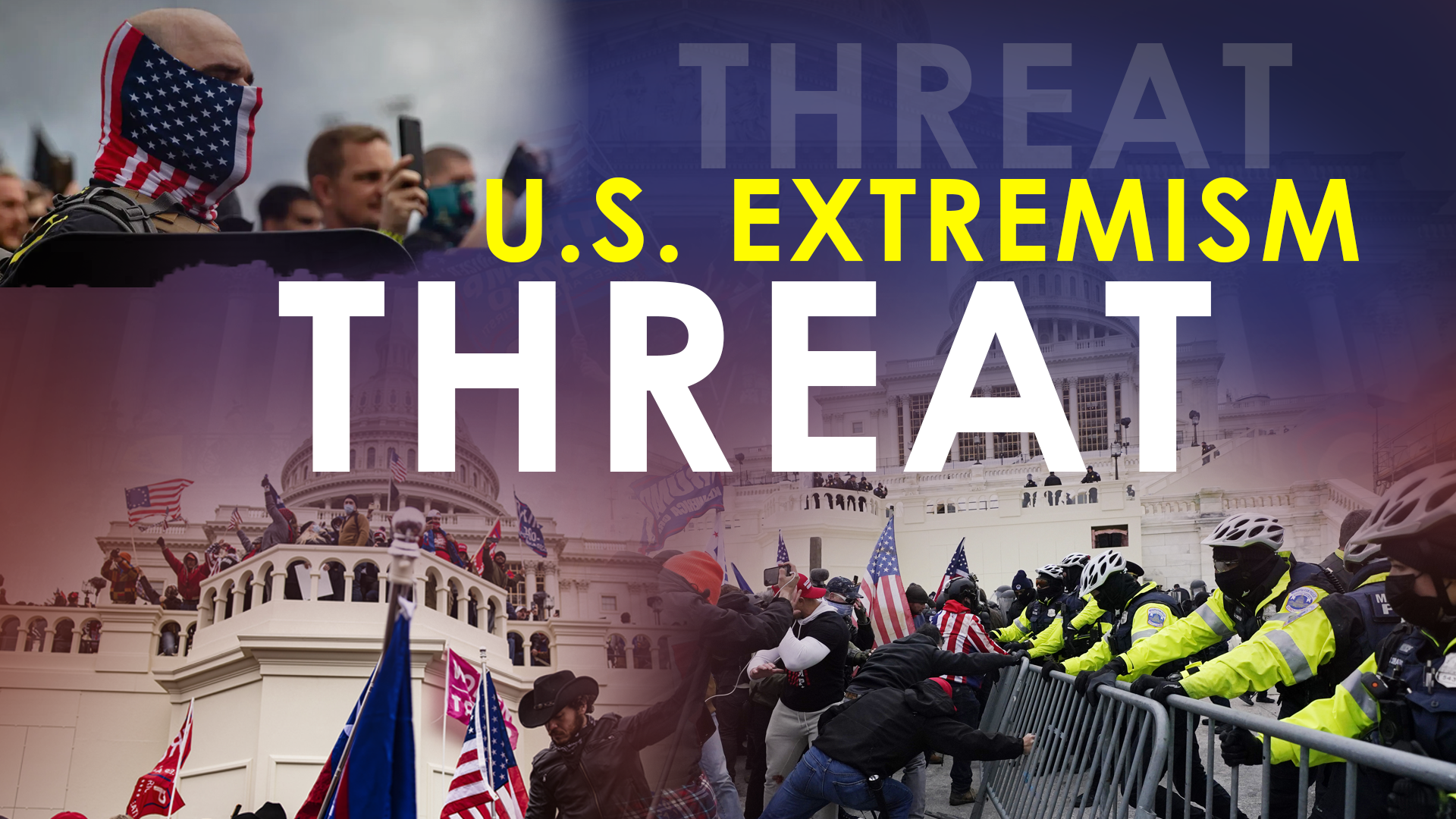 US insurrection anniversary highlights domestic terrorism