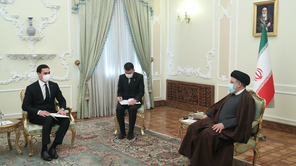 Pres. Raeisi: Tehran bent on developing all-out relations with Ashgabat 