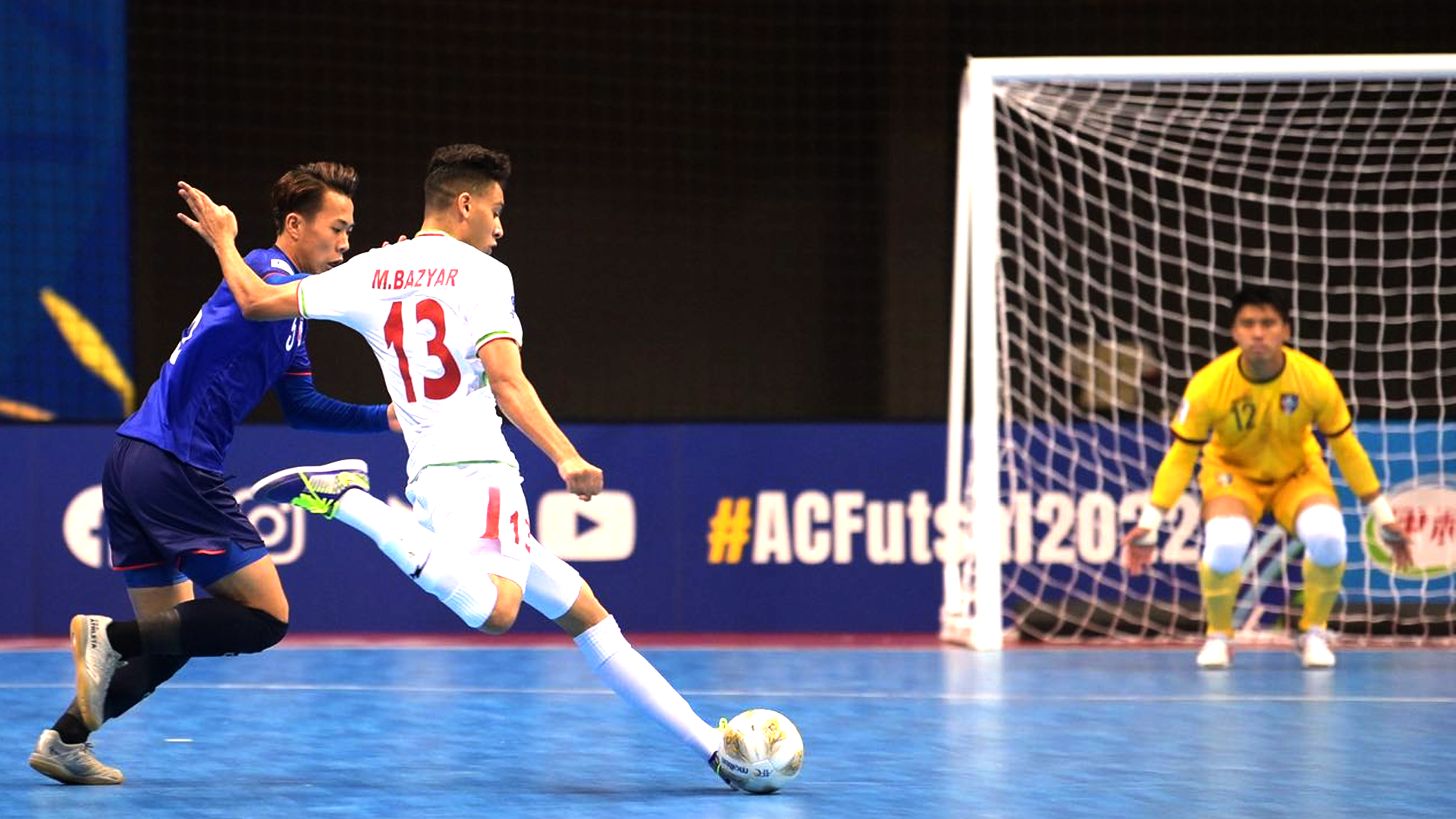 AFC Futsal Asian Cup: Iran 10-1 Chinese Taipei 
