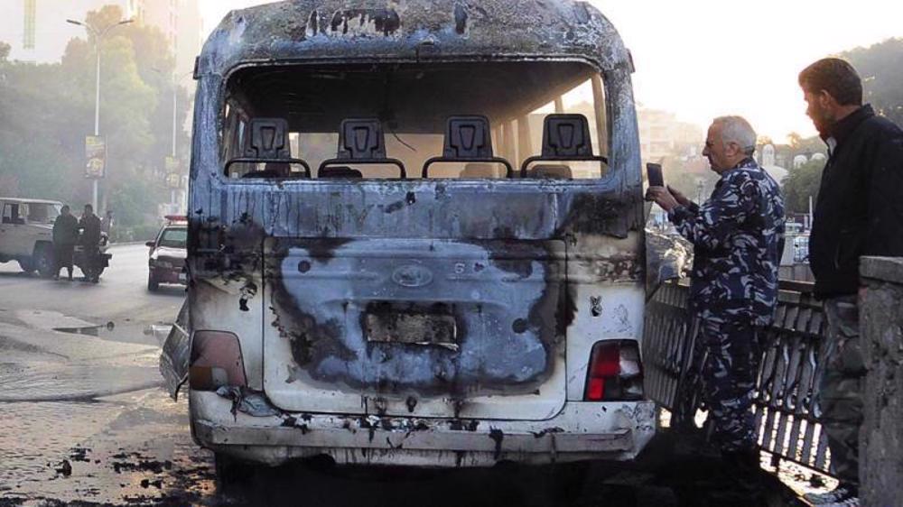 Terrorist bomb attack kills 18 Syrian soldiers near Damascus