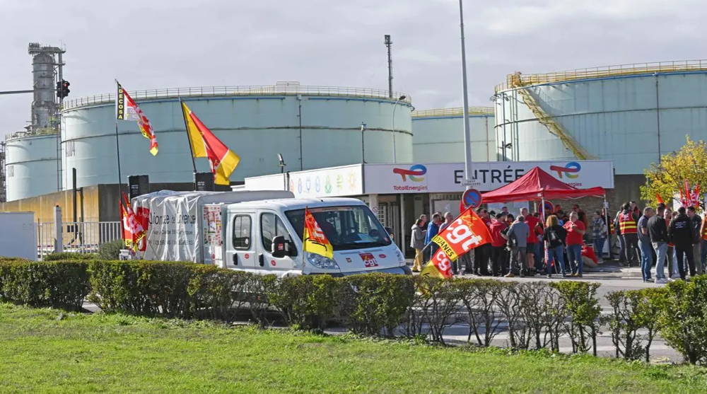  France/énergie : blocage des raffineries  
