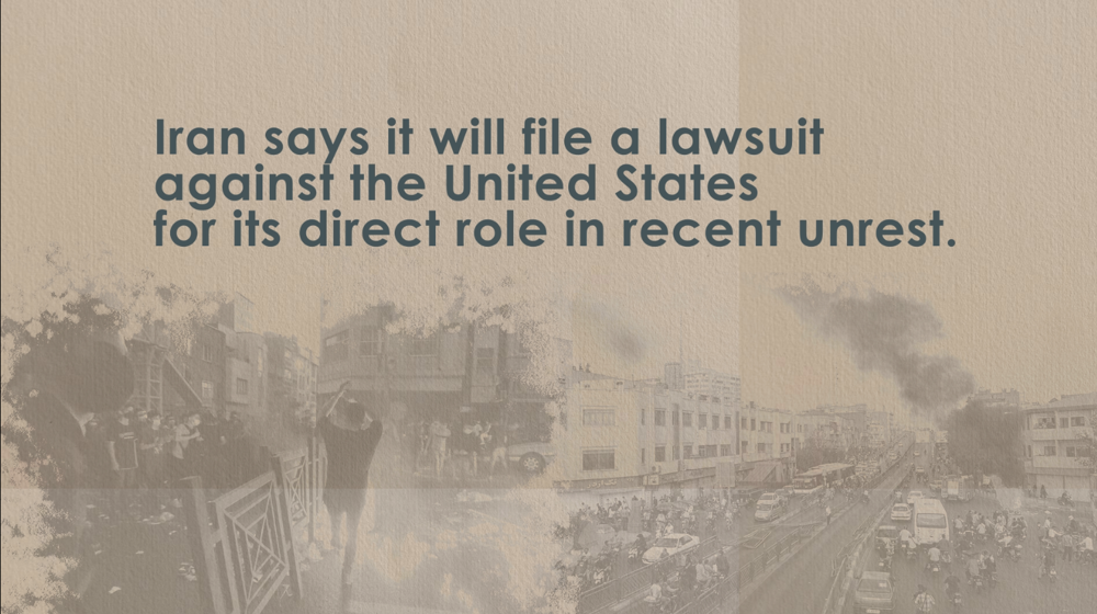 Iran to file lawsuit against US for its role in recent unrest