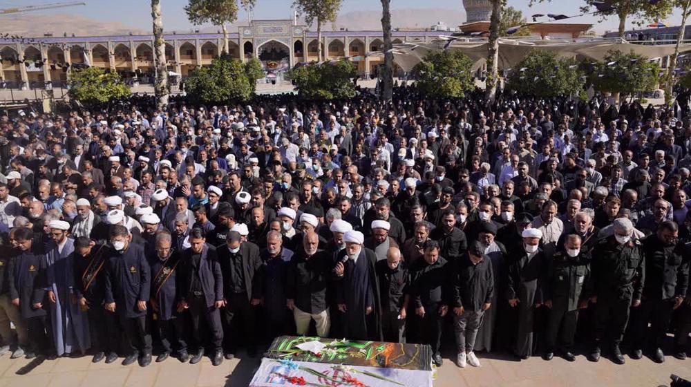 Iranians bid last farewell to Shiraz terrorist attack victims