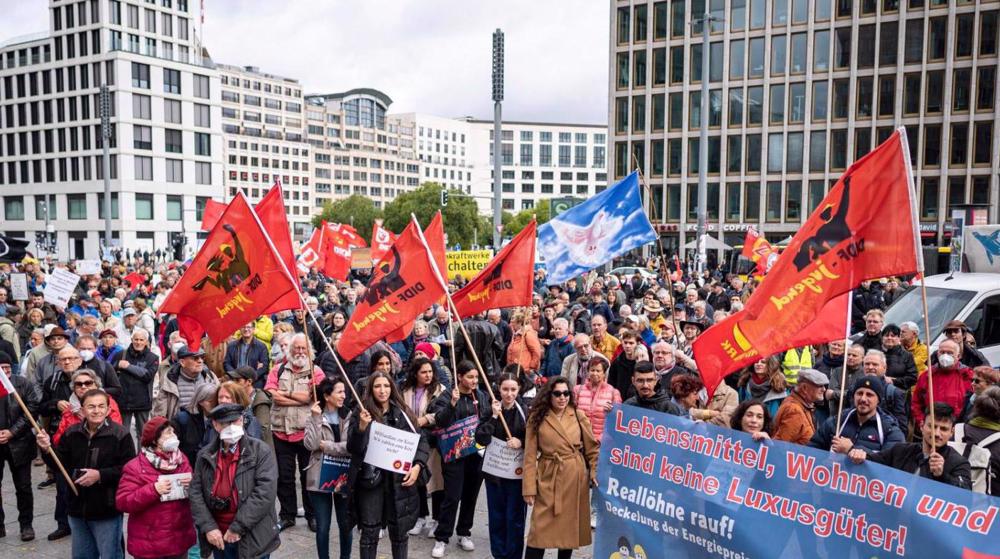 Germans protest soaring energy prices as EU warns of ‘dark winter’ 