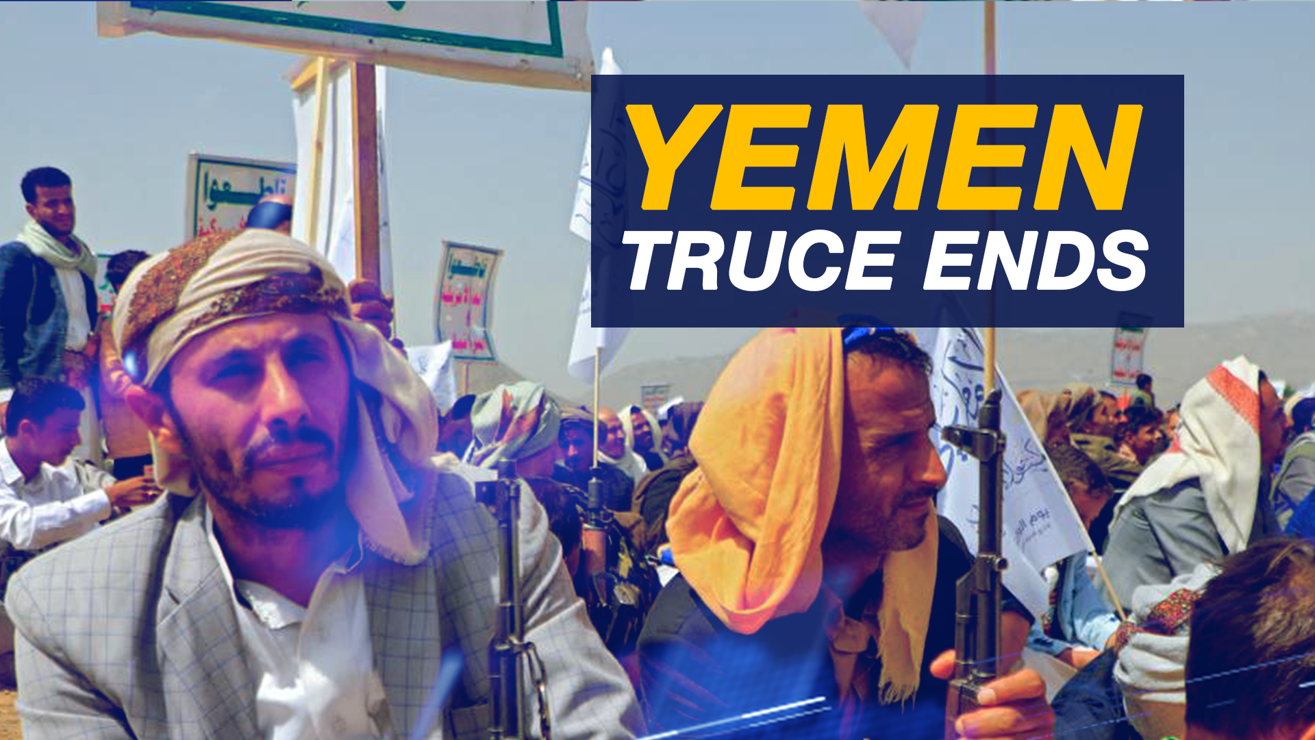 Yemeni truce ends, fighting resumes.