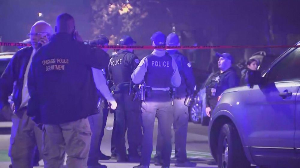 At least 14 injured in shooting in Chicago on Halloween