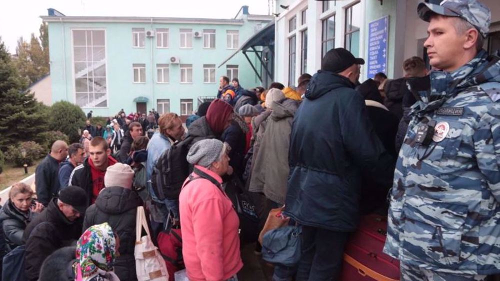 À l'écoute des réfugiés de Kherson