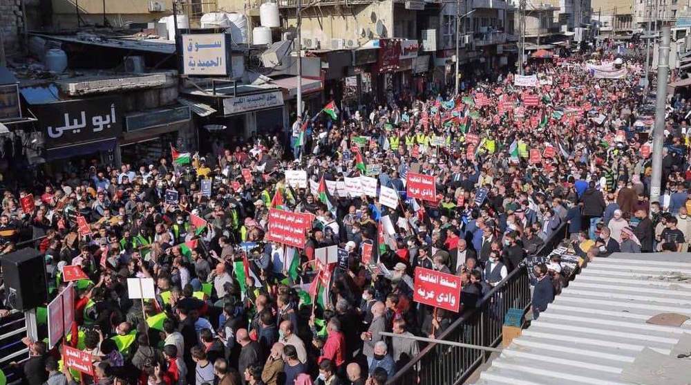 Jordanians denounce water-for-energy deal with Israel