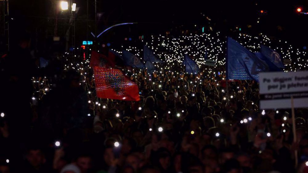 Violent clashes in Albania as thousands protest cost-of-living crisis 