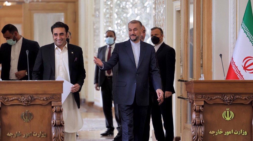 Iran, Pakistan FMs stress closer bilateral, intl. cooperation 