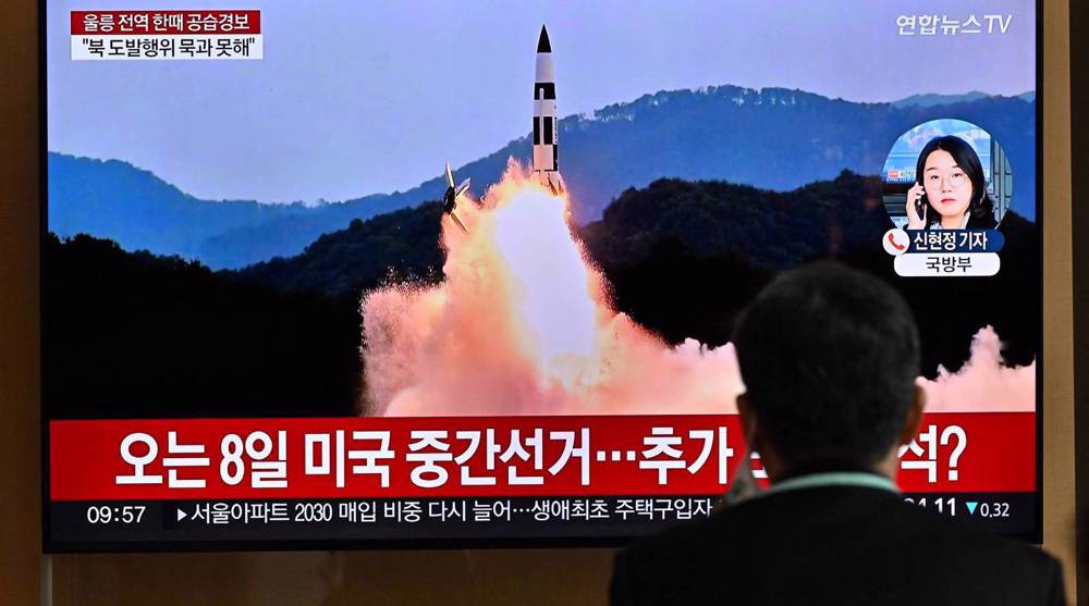 Two Koreas trade missile fires as tensions spike over US-South drills 