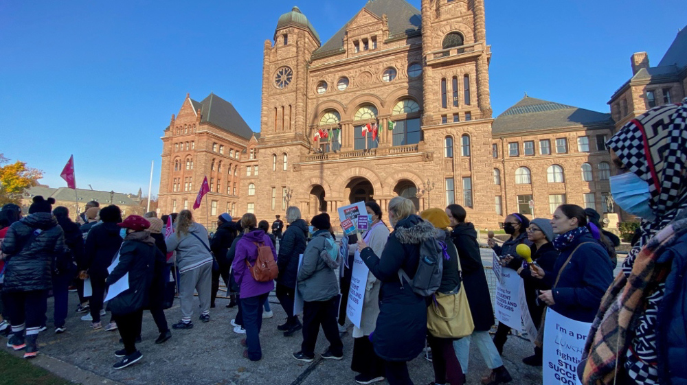 Canada education workers face stiff fines for defying strike ban 