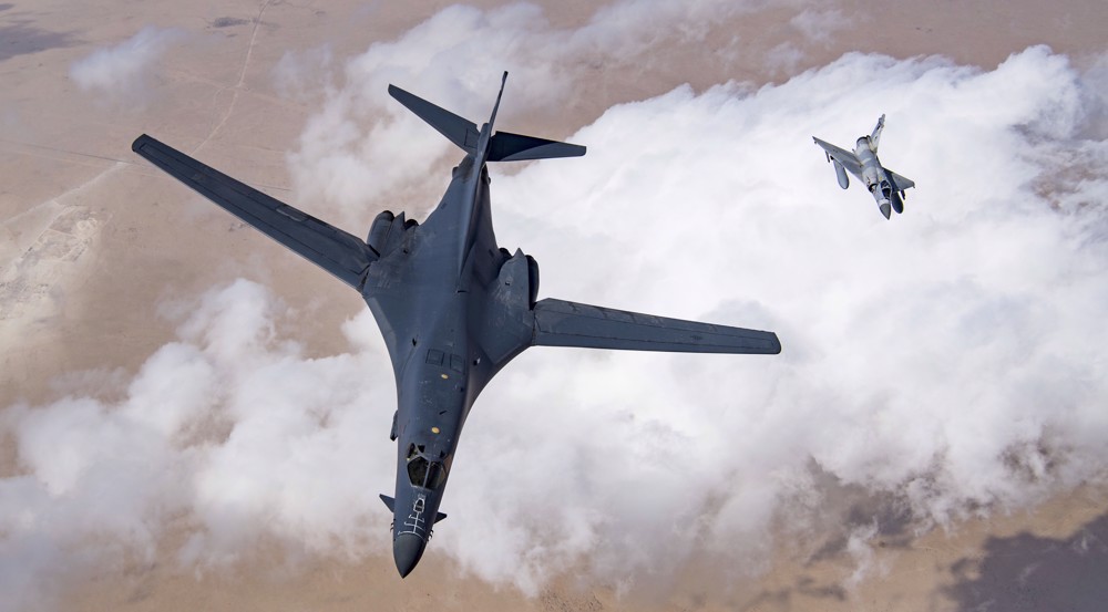 Un B-1B US rejoint les exercices «Vigilant Storm»