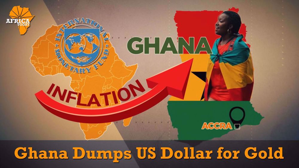 Ghana dumps dollar for gold