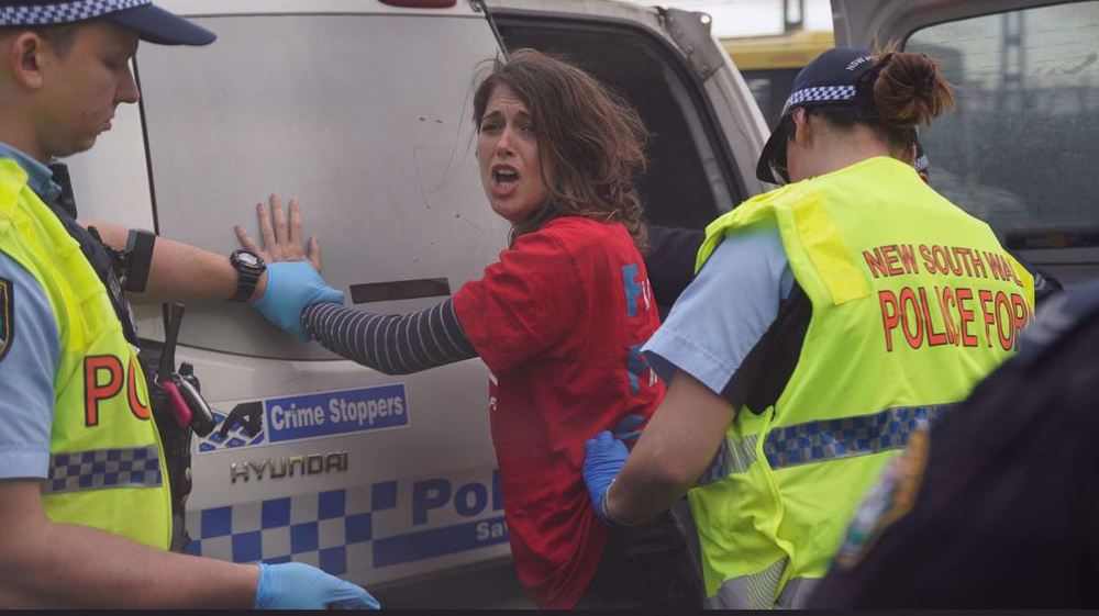 Rights groups decry 'repressive' jail term for Australian climate change activist