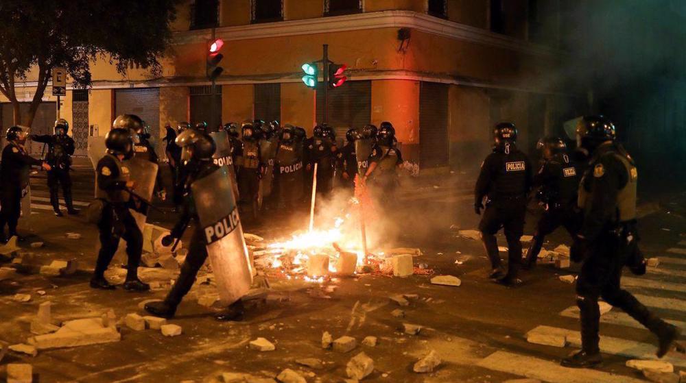 Peru’s ex-president calls successor “usurper,” as seven people die in protests