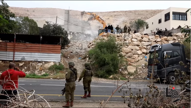 Israeli forces raze four Palestinian homes, several structures in West Bank 