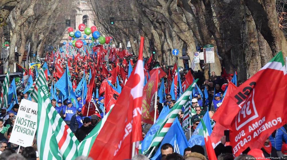 Les Italiens protestent contre la vie chère