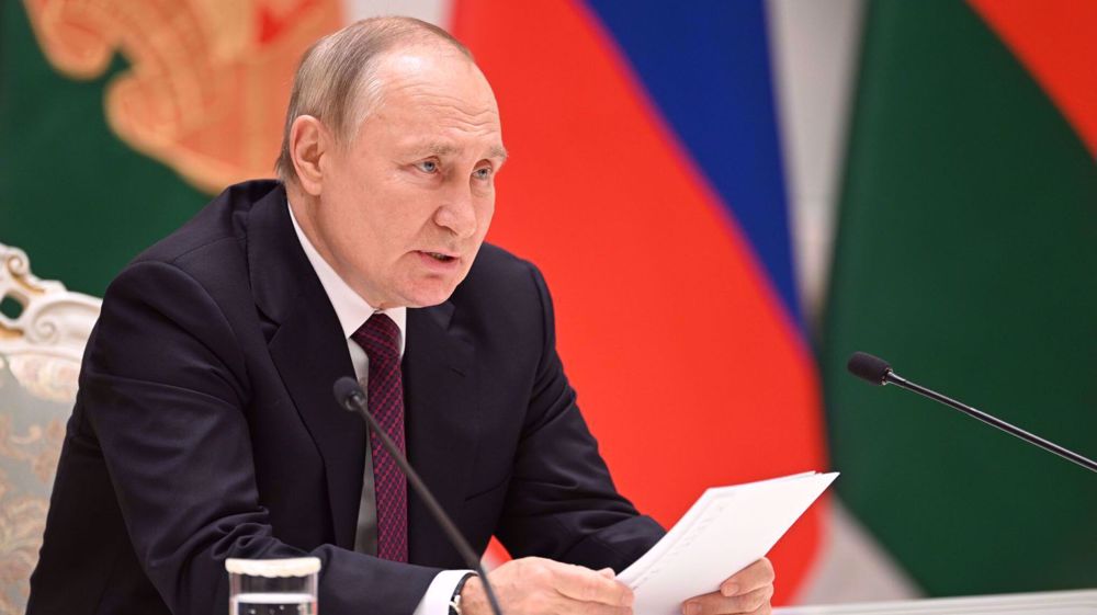 Putin says NATO using all its potential against Russia, vows to fulfill military goals